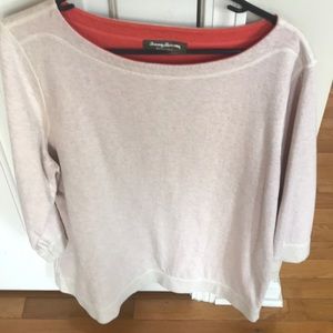 Tommy Bahama Reversible Sweatshirt 3/4 sleeves